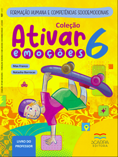 Capa do livro do 6º ano